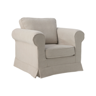 Fauteuil tissu déhoussable Naxos par la marque Camif Camif - Fauteuil tissu déhoussable Naxos
