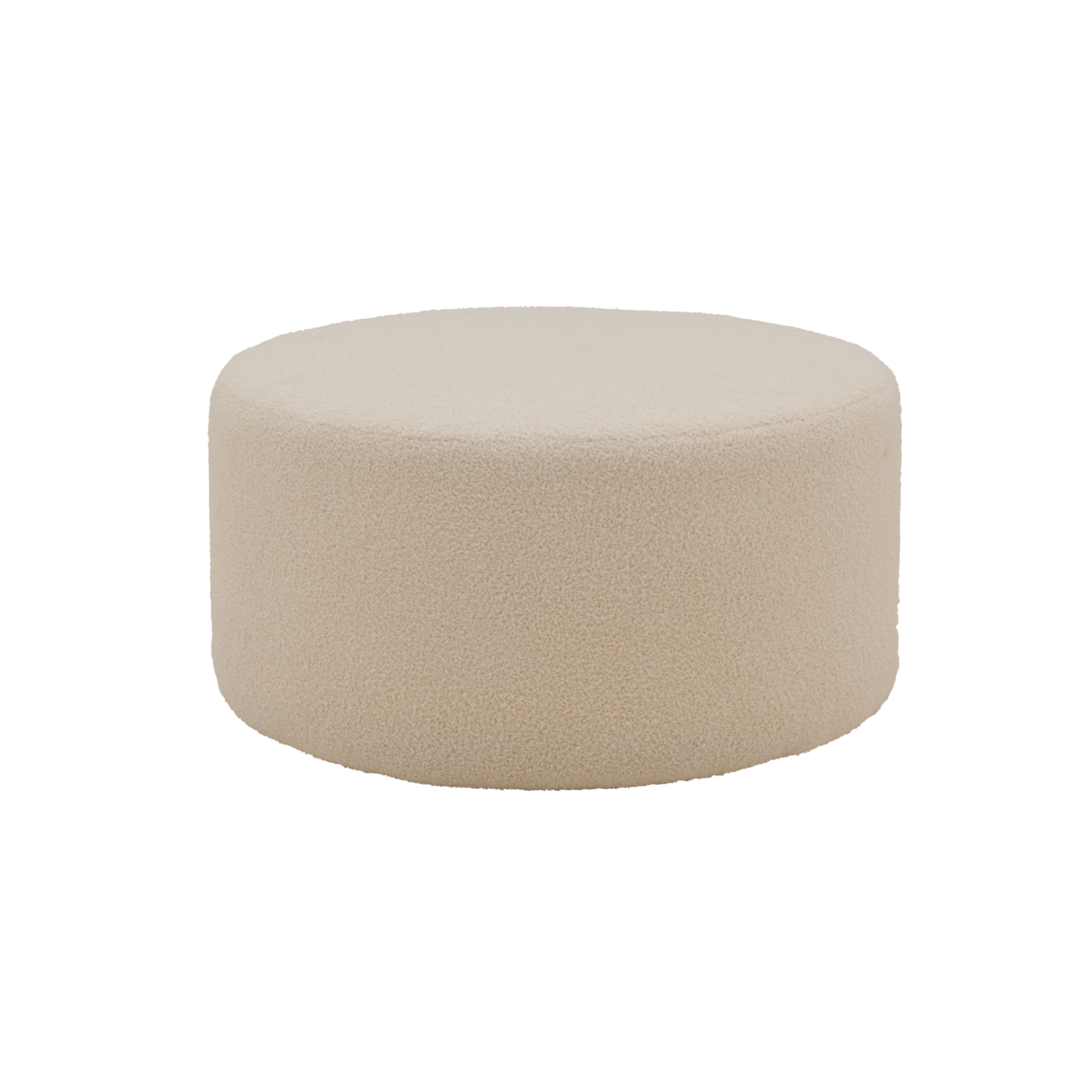 Web PNG 01 de fauteuils poufs et repose pieds beige tissus ome camif 100378792942 CAMIF SIGNATURE - Pouf bouclette 70 cm Ome