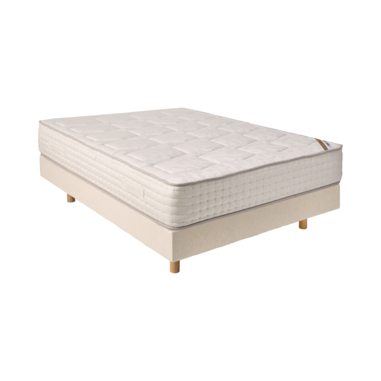 Web PNG 01 de literie ensembles matelas et sommier camif beige coton lin martin camif 100384812934 COSI PAR CAMIF - Ensemble matelas et sommier Martin