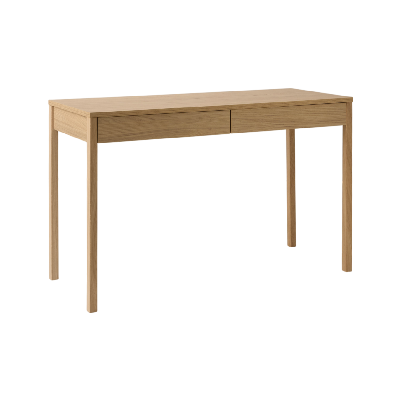 ESSENTIELS PAR CAMIF - Bureau décor bois 2 tiroirs Simon