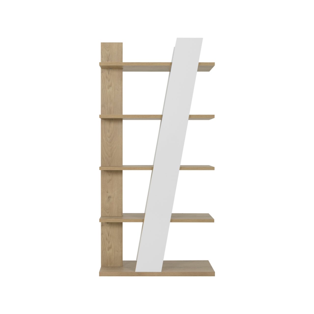 Web PNG 01 de meubles etageres n bois clair bois gustave n 10038958 ESSENTIELS PAR CAMIF - Etagère décor bois et blanc Gustave