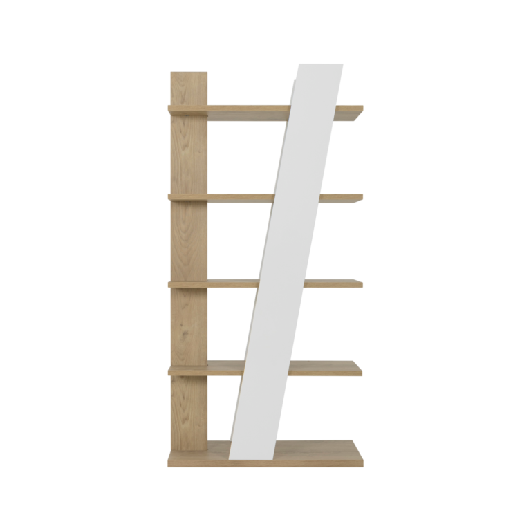 Web PNG 01 de meubles etageres n bois clair bois gustave n 10038958 ESSENTIELS PAR CAMIF - Etagère décor bois et blanc Gustave