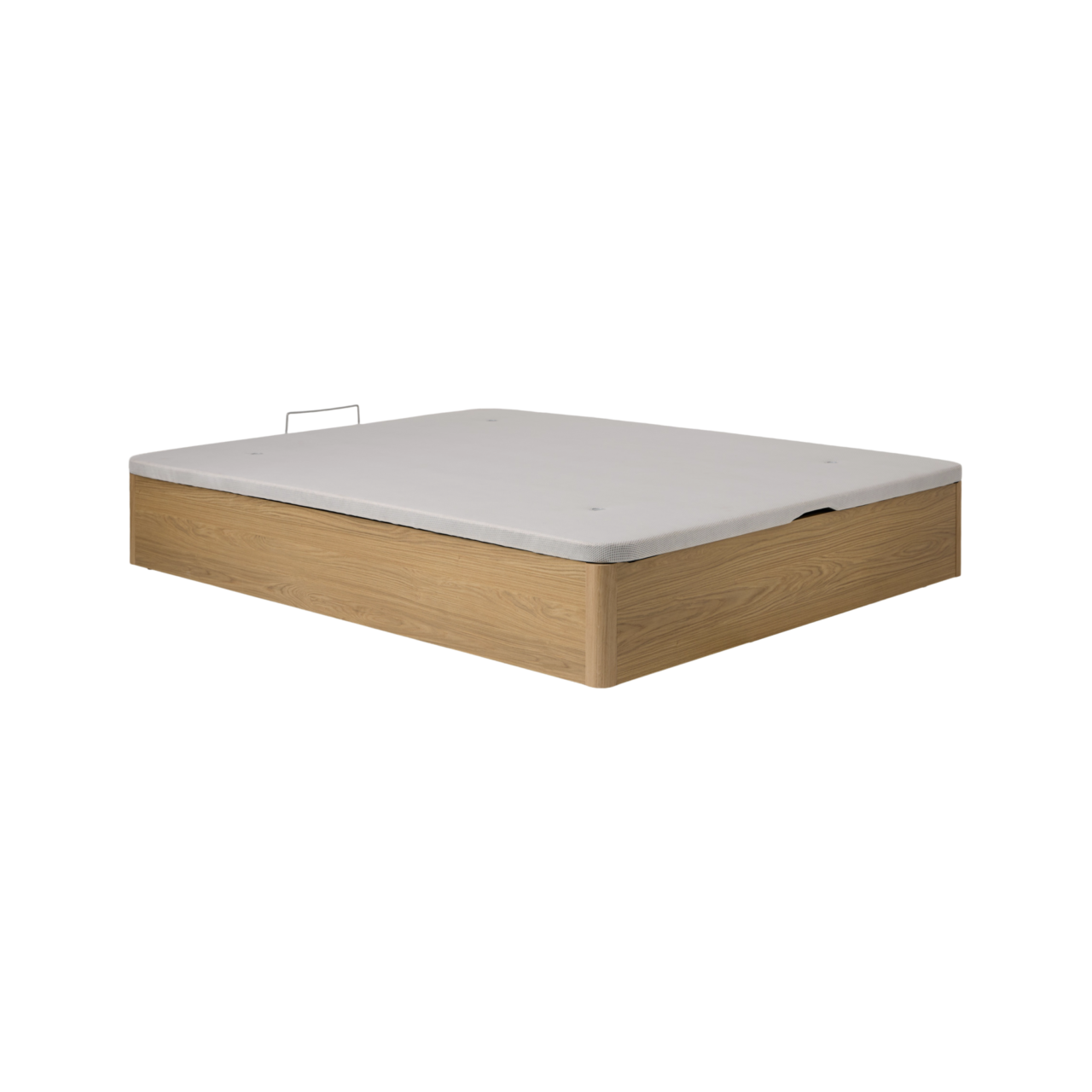 Web PNG 01 de meubles lits avec rangement camif bois clair bois simon camif 10038553 ESSENTIELS PAR CAMIF - Lit coffre décor bois Simon