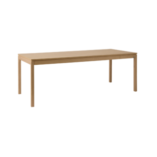 Camif - Table à manger rectangulaire extensible décor bois 8 à 10 personnes Simon
