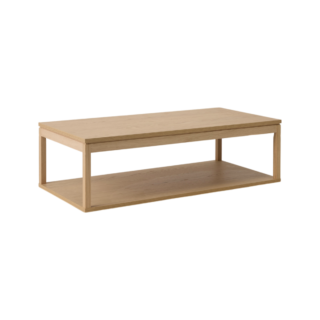 Table basse décor bois Simon par la marque Camif Camif - Table basse décor bois Simon