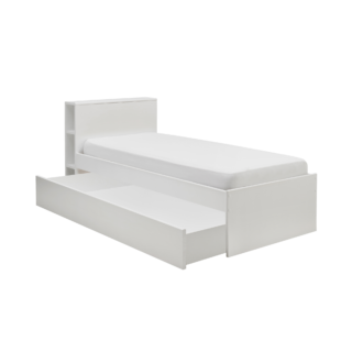 Lit rangement bois massif Sebastian par la marque Camif Camif - Lit rangement bois massif Sebastian