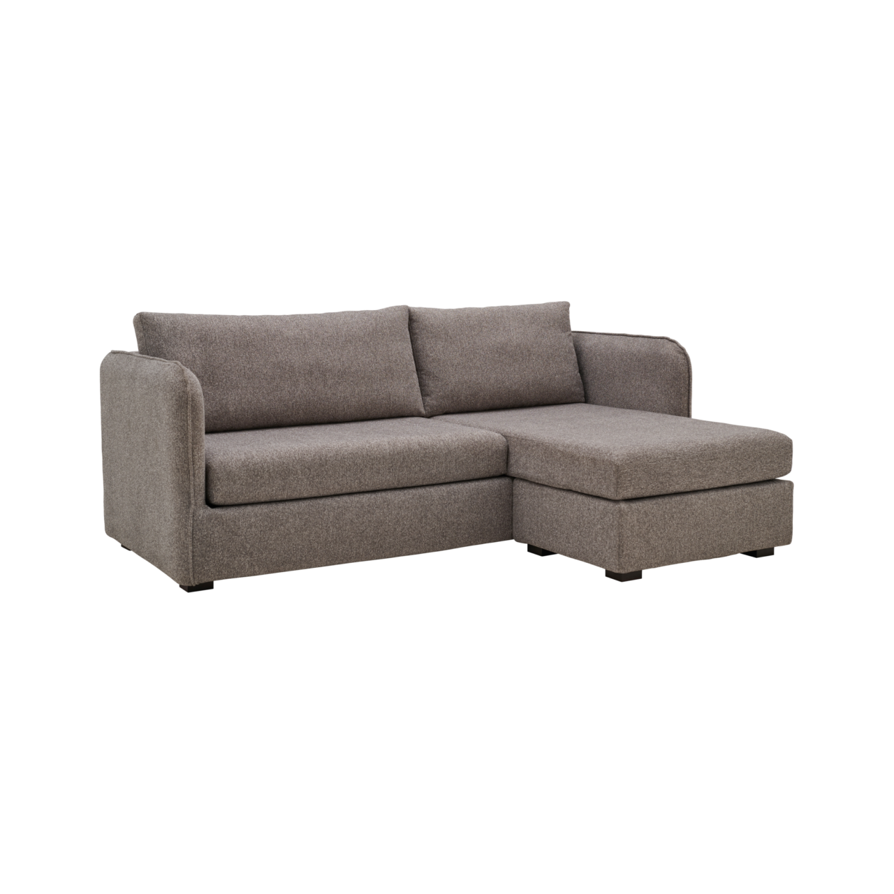 Web PNG 02 de canapes canapes d angle gris tissus mael mousse du nord camif 100380033030 ESSENTIELS PAR CAMIF - Canapé d'angle réversible compact tissu Maël