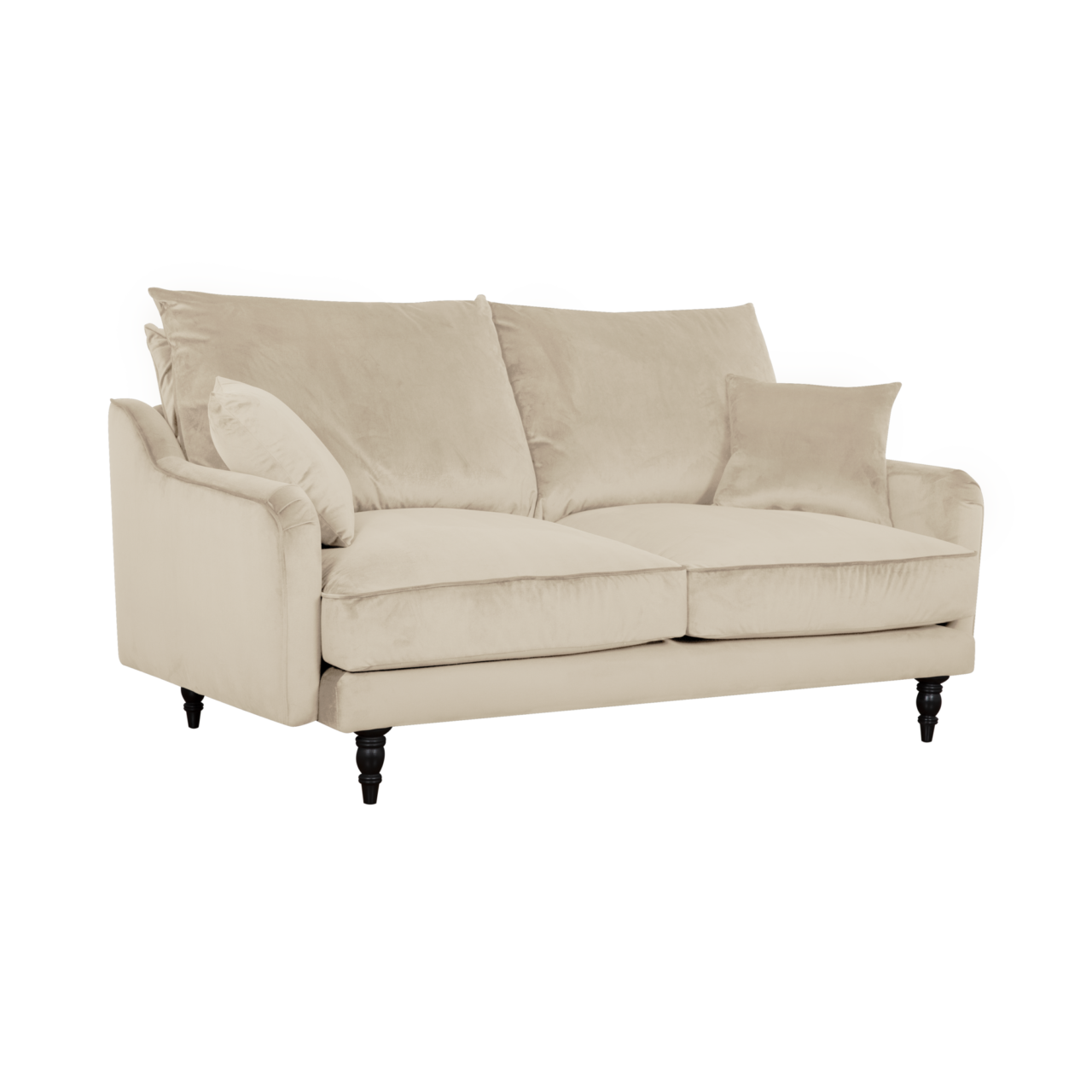 Web PNG 02 de canapes canapes droits blanc tissus olie n 100364931437 CAMIF SIGNATURE - Canapé velours Olie