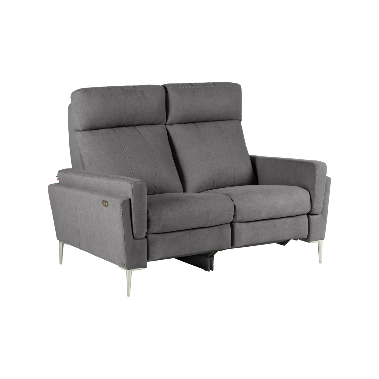 Web PNG 02 de canapes canapes relax gris tissus boston camif 100366641506 20230719 COSI PAR CAMIF - Canapé relax électrique tissu Boston