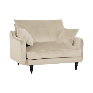 Fauteuil XXL velours Olie par la marque Camif Camif - Fauteuil XXL velours Olie