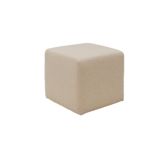 Pouf bouclette carré Ome par la marque Camif Camif - Pouf bouclette carré Ome