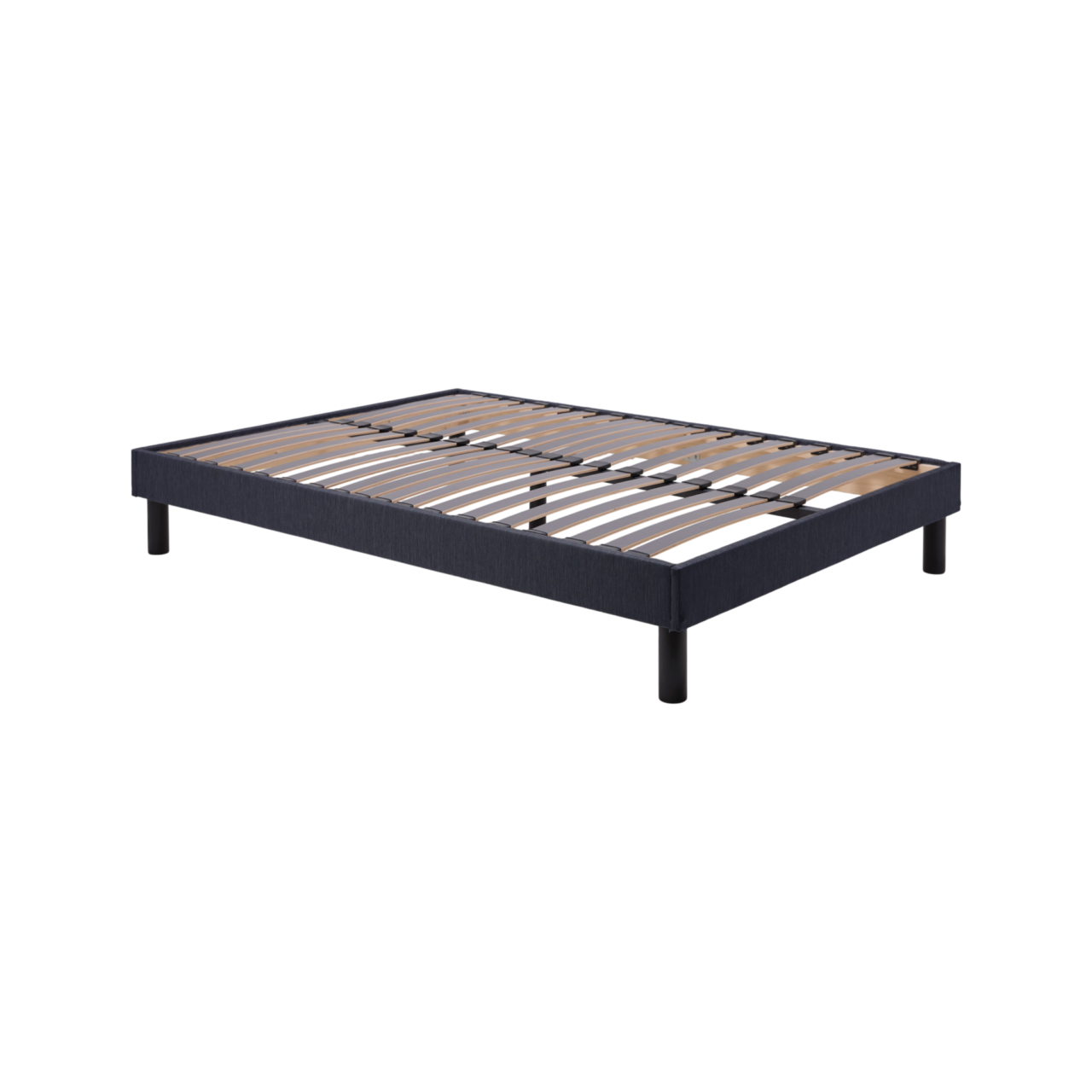 Web PNG 04 de literie sommiers tapissiers camif bleu tissus marleau camif 100387533748 COSI PAR CAMIF - Sommier tapissier livré en kit Marleau