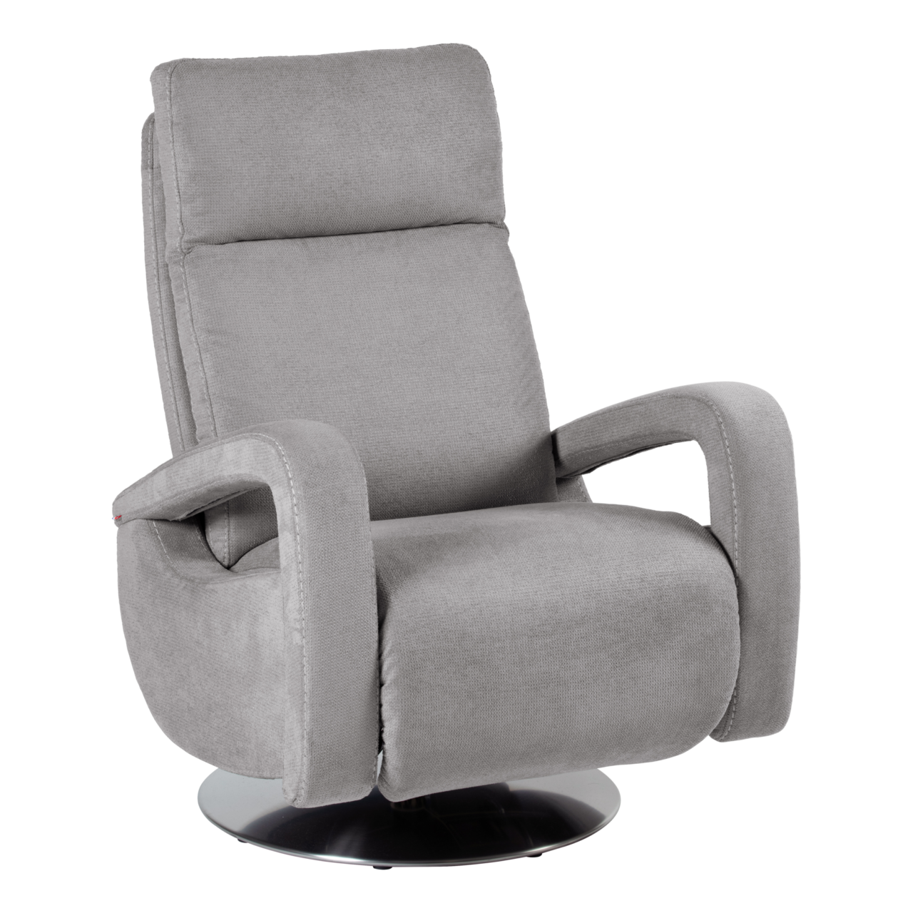 Web PNG 1D FAUTEUIL RELAXATION GRIS BMARLY BUXY 10034971 png COSI PAR CAMIF - Fauteuil relax tissu recyclé Buxy