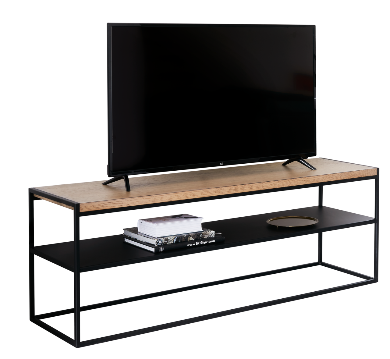 Web PNG 1D MEUBLE TV MADDIE 10033412 CAMIF SIGNATURE - Meuble TV bois et métal Maddie