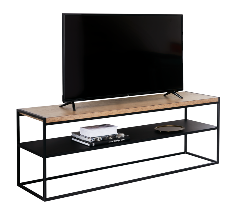 Web PNG 1D MEUBLE TV MADDIE 10033412 CAMIF SIGNATURE - Meuble TV bois et métal Maddie