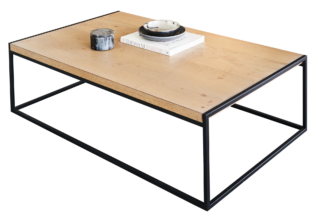 Table basse bois et métal Maddie par la marque Camif Camif - Table basse bois et métal Maddie