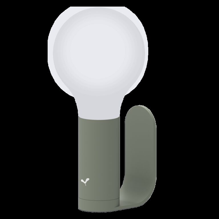FERMOB - Applique pack lampe et support FERMOB Aplô en métal - 4 coloris