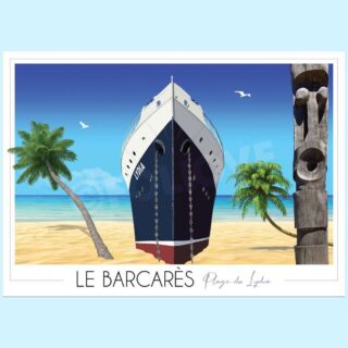 Affiche du Barcarès Lydia par la marque Foliove Foliove - Affiche du Barcarès Lydia