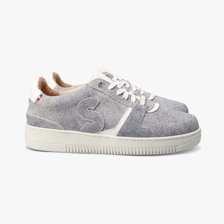 Sessile.co - Bellis Bleu Clair - cuir texturé – 46