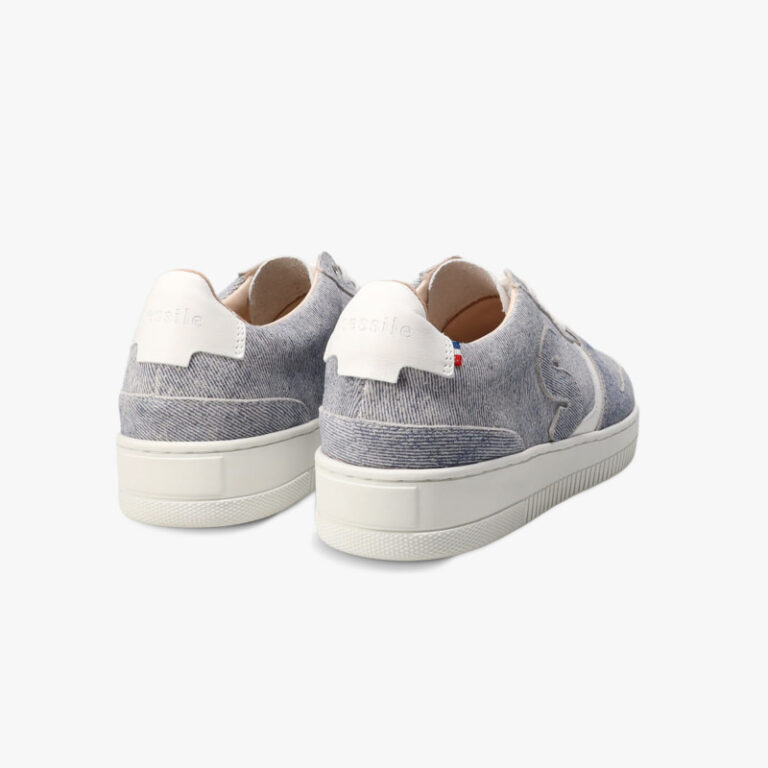Sessile.co - Bellis Bleu Clair - cuir texturé – 46