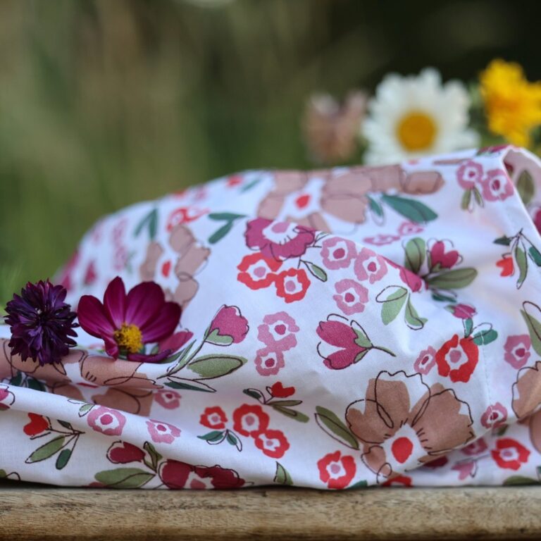Quintessence - Blouse Florence – Coton Souffle fleuri – XXL