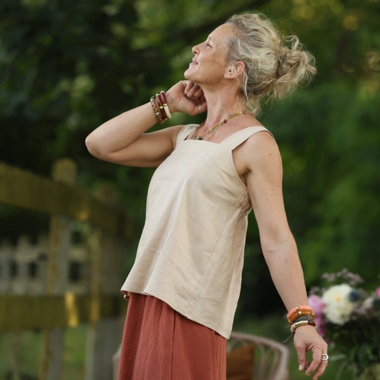Quintessence - Blouse Florence – Lin ficelle – XXL