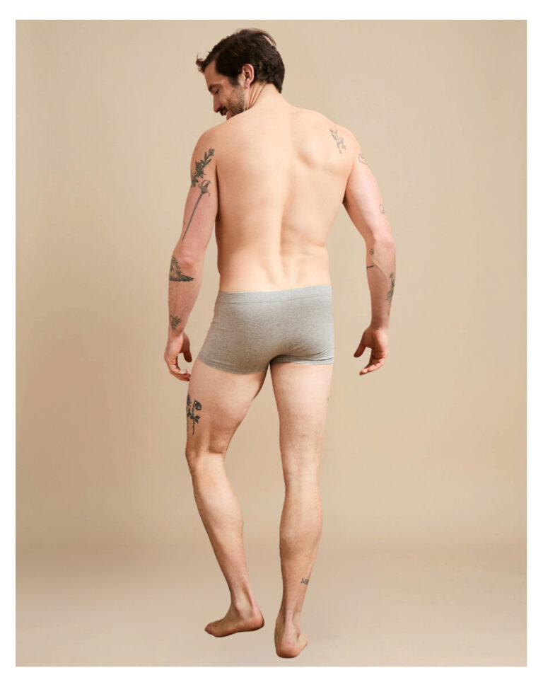 Maison Lemahieu - Boxer confort Coton BIO - Gris – 3XL