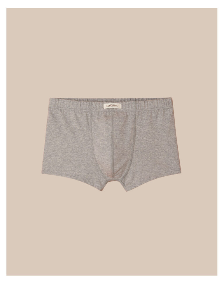 Maison Lemahieu - Boxer confort Coton BIO - Gris – 3XL