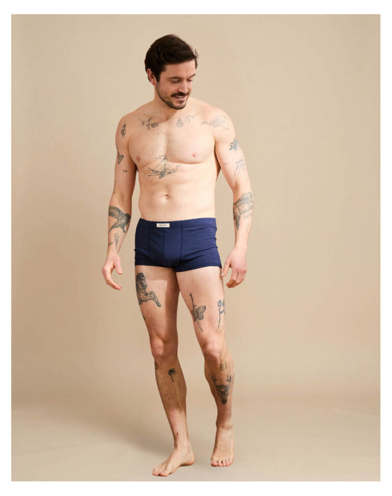 Maison Lemahieu - Boxer confort Coton BIO - Marine – 2XL
