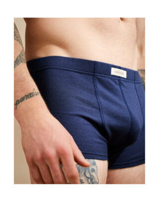 Boxer confort Coton BIO – Marine par la marque Maison Lemahieu Maison Lemahieu - Boxer confort Coton BIO – Marine