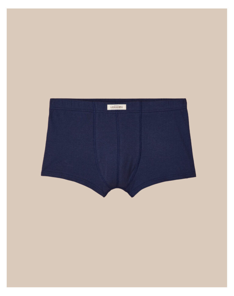 Maison Lemahieu - Boxer confort Coton BIO - Marine – 2XL