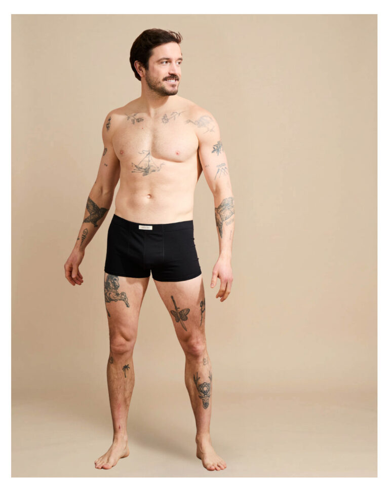 Maison Lemahieu - Boxer confort Coton BIO - Noir – 3XL