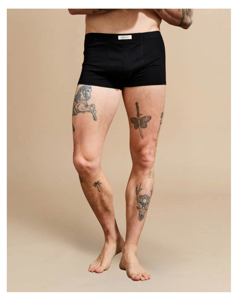 Maison Lemahieu - Boxer confort Coton BIO - Noir – 3XL