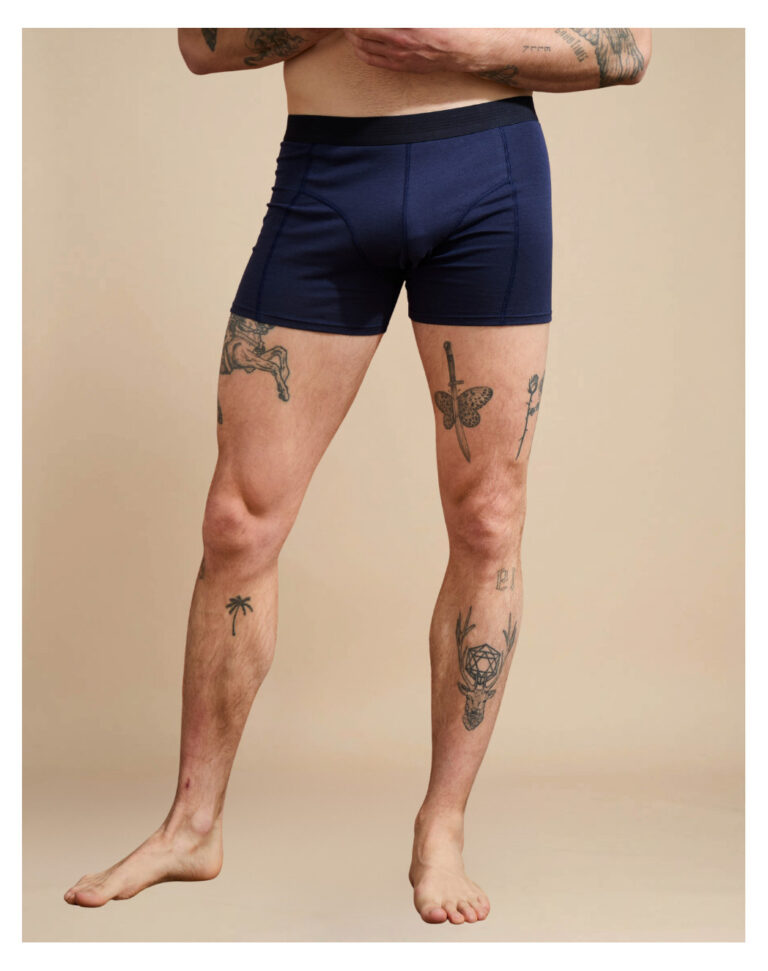 Maison Lemahieu - Boxer coton modal - Marine – 3XL