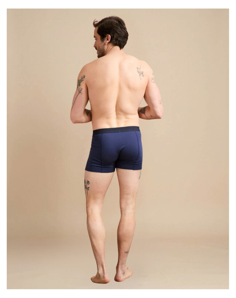 Maison Lemahieu - Boxer coton modal - Marine – 3XL