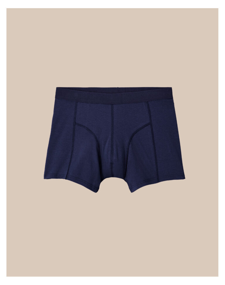 Maison Lemahieu - Boxer coton modal - Marine – 3XL