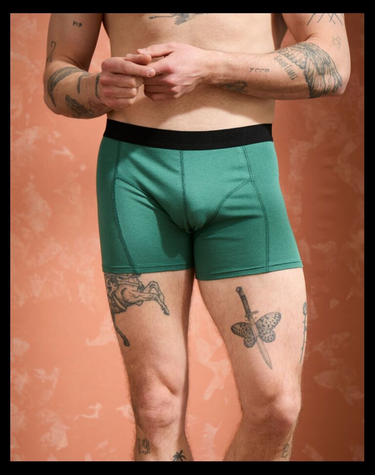 Maison Lemahieu - Boxer coton modal - Vert Anglais – 2XL