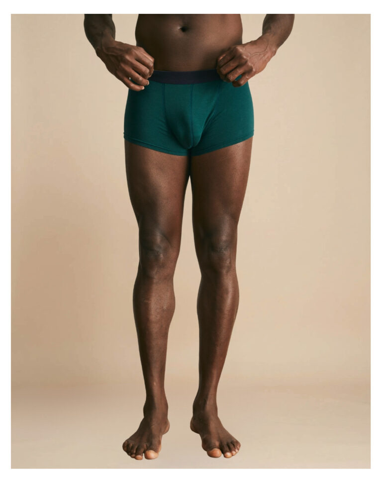 Maison Lemahieu - Boxer court en Coton BIO - Vert Cyprès – 2XL