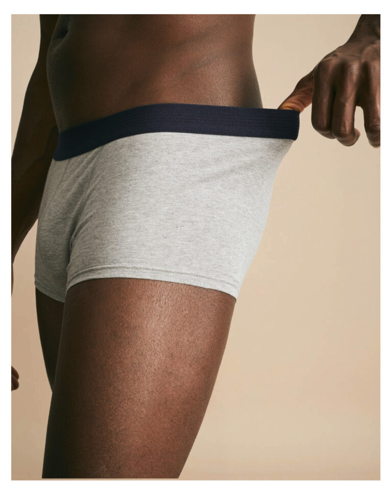 Maison Lemahieu - Boxer court en Coton BIO - Gris – M