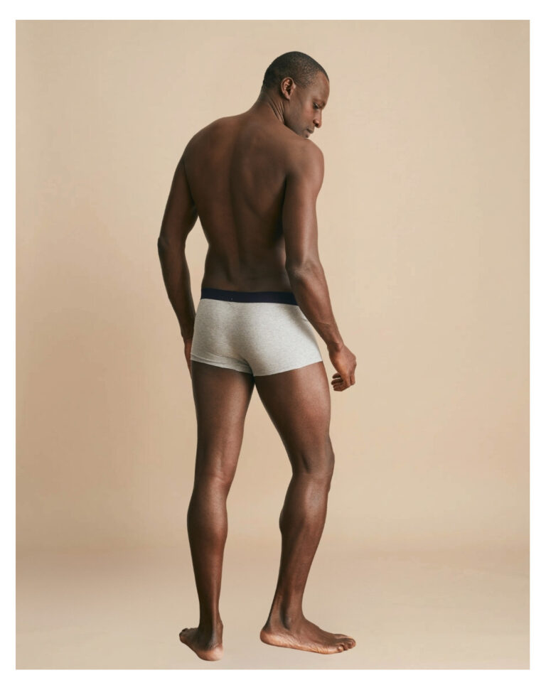 Maison Lemahieu - Boxer court en Coton BIO - Gris – M