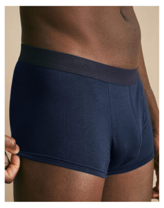 Boxer court en Coton BIO – Bleu Minuit par la marque Maison Lemahieu Maison Lemahieu - Boxer court en Coton BIO – Bleu Minuit