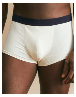 Boxer court en Coton BIO – Naturel par la marque Maison Lemahieu Maison Lemahieu - Boxer court en Coton BIO – Naturel