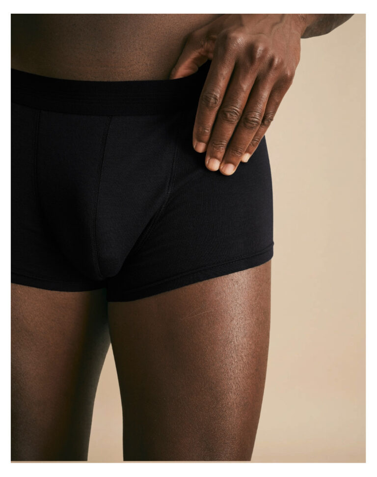 Maison Lemahieu - Boxer court en Coton BIO - Noir – M