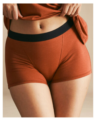 Boxer Femme – Terracotta par la marque Maison Lemahieu Maison Lemahieu - Boxer Femme – Terracotta