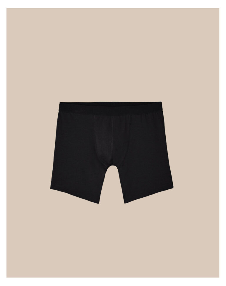 Maison Lemahieu - Boxer long en Coton BIO - Noir – S