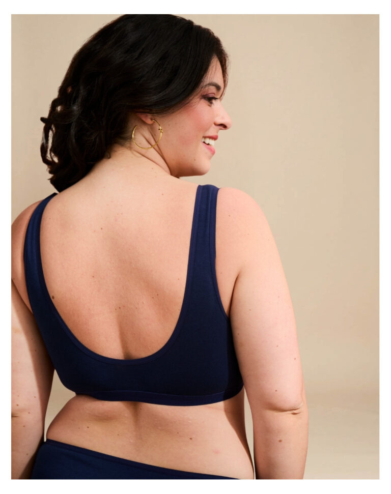 Maison Lemahieu - Brassière à pinces - Bleu Minuit – 2XL