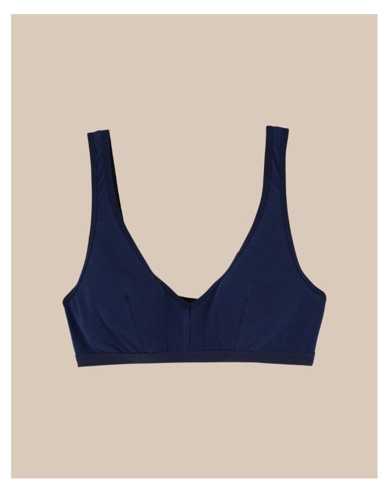 Maison Lemahieu - Brassière à pinces - Bleu Minuit – 2XL