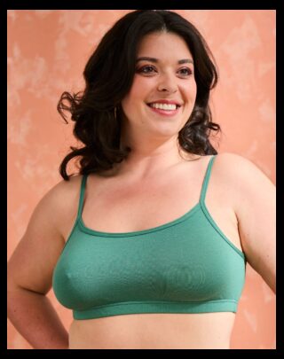 Brassière coton modal – Vert par la marque Maison Lemahieu Maison Lemahieu - Brassière coton modal – Vert