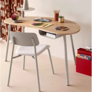 Bureau FERMOB Nuage chêne en bois et métal – 25 coloris par la marque Fermob Fermob - Bureau FERMOB Nuage chêne en bois et métal – 25 coloris