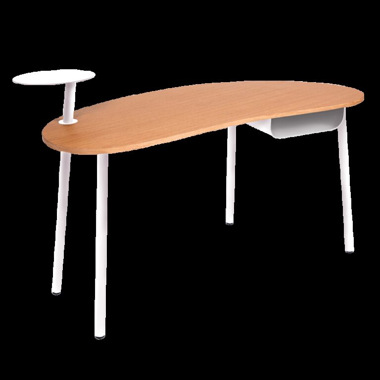 FERMOB - Bureau FERMOB Nuage chêne en bois et métal - 25 coloris